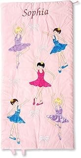 Lillian Vernon Personalized Lightweight Indoor Sleeping Bag, Girls and Boys Bedding, 30 x 60 inches image