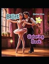 Ballet coloring book: classical dance ballerinas image