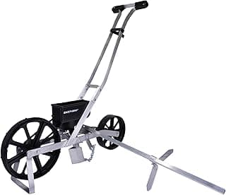 EarthWay 1001-B Precision Garden Seeder Row Planter with 7 Seed Plates and 30 Inch Row Marker; Plants Hemp, Corn, and Peas. Use in Prepared Soil. Made in USA image
