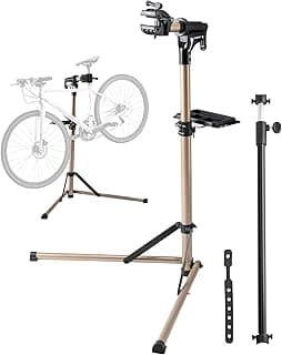 ROCKBROS Bike Repair Stand Bicycle Stand for Mechanic Maintenance Rack Road Mountain Bike Repair Stand for MTB Max 65lbs image