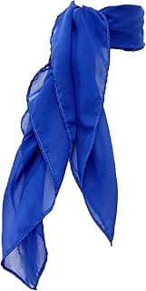 Hip Hop 50s Shop 1950s Chiffon Scarf, Vintage Ascot, Retro Hair Tie for Women and Children image