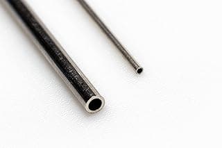 1 Foot 925 Sterling Silver Seamless Tubing Round Hard Wire Setting Bead Jewelry Making Made in USA by CRAFT WIRE (Outside Dimension: 3.66mm (0.144"))