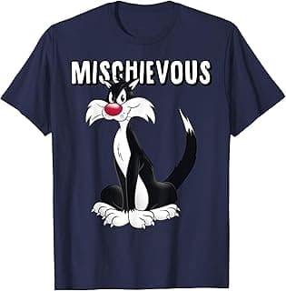Sylvester Mischievous Vintage Cat Portrait T-Shirt