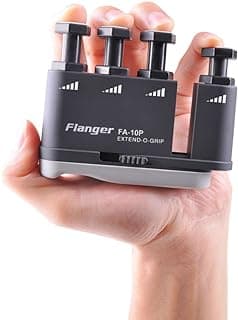 Finger Exerciser Hand Grip Strengthener Guitar Finger Grip Strength Trainer for Athletes Guitar Players Musicians & Physical Therapy Finger Training image