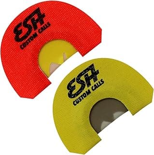 ESH Turkey Mouth Calls – Single or Multi-Pack (2, 3, or 6-Pack) Diaphragm Turkey Calls for Hunting – Variety of Reed Cuts for Realistic Hen Sounds – Perfect for Beginners and Pros