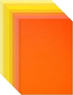 Construction Paper 8.5inx11in,70 Sheets,Set of 7 Colors 178GSM/65LB Heavyweight Construction Paper,Crafts,Arts,School Classroom Art Supplies Assorted Colors Bulk Paper