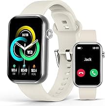 Smart Watch Fitness Tracker (Answer/Make Call), 24/7 Heart Rate Spo2 Blood Pressure Monitor Sleep Tracker, 114 Sports Modes Pedometer Calorie Step Tracker, Waterproof Activity Tracker for Men Women
