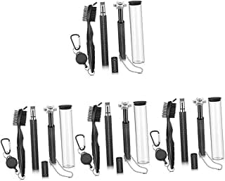 2 Sets Club Cleaning Kit Steel Double Sided Brush Golf Man image
