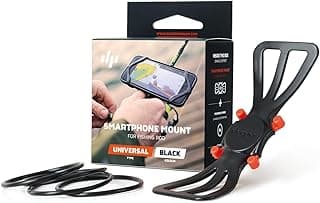 Smartphone Mount for Fishing Rod – See Phone and Keep Hands Free While Using Deeper Sonars image