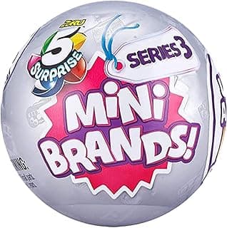 5 Surprise Mini Brands Mystery Capsule Real Miniature Collectible Toy - Single / 1-Pack image