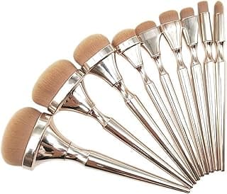 Make Up Brushes Iconic London HD high-Definition Facial Makeup Brushes Set 9pcs Foundation Concealer Brush