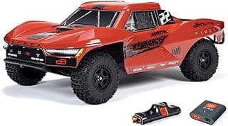 ARRMA RC Truck 1/10 Fury 2wd Short Course Truck RTR with Smart Battery and Charger RED, ARA3221ST1 image