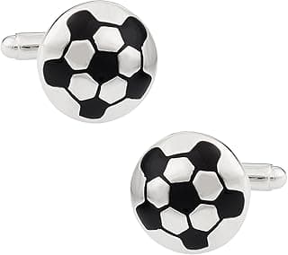 Soccer Ball Futbol Cufflinks with Presentation Box image
