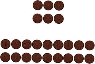24 Pcs Coaster Round Cup Mat Mug Supplies Anti-Scald Cup Mat Delicate Cup Pad Round Silicone Cup Mat Wear-Resistant Cup Mat Cup Pad Insulation Pad Cup Accessory Replaceable Cup Pad image