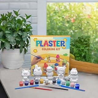 VKP International Plaster Coloring Kit for All Ages image