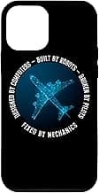 iPhone 12 mini Aircraft Mechanic Theme - Maintenance Engineer Technician Case image