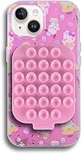 Sonix x Sanrio Case + Magnetic Silicone Suction Cup Phone Mount (Pink Rose) for MagSafe iPhone 15, 14, 13 | Hello Kitty & Friends Ice Cream Parlor