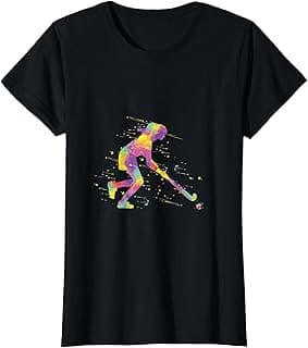 Field Hockey Girl T-Shirt image