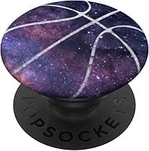 Basketball with galaxy phone grip PopSockets PopGrip: Swappable Grip for Phones & Tablets image