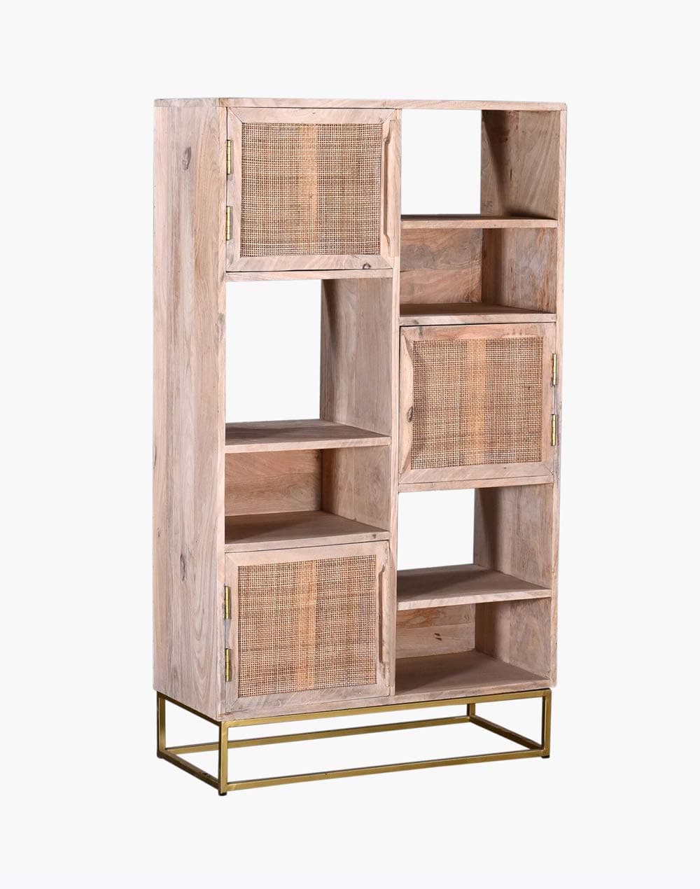 Crestview Collection CVFNR767 55.5" Storage Bookcase Accessories
