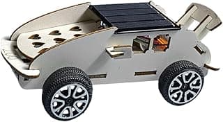 DIY Science Experiment Solar Powered Car Assembly Kit for School Children image