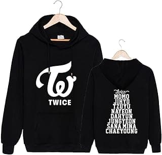 Kpop Twice Merchandise, Twice Hoodie Tzuyu Sana Dahyun Nayeon Sweatshirt Sweater