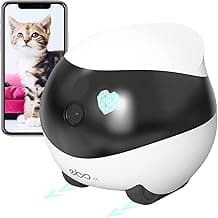 Enabot Home Security Camera with Self-Charging, Night Vision, Wireless Camera for Pet Elderly Baby, 16GB SD Storage APP Remote Control image