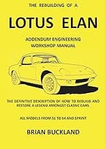 The Rebuilding of a Lotus Elan: Addendum Engineering Workshop Manual image
