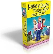 The Nancy Drew and the Clue Crew Collection (Boxed Set): Sleepover Sleuths; Scream for Ice Cream; Pony Problems; The Cinderella Ballet Mystery; Case of the Sneaky Snowman image