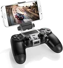 TNP PS4 Controller Phone Clip Holder Clamp Mount Bracket Compatible with PlayStation 4 PS4 Dual Shock Wireless Controller [PlayStation 4]