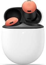 Google Pixel Buds Pro - Noise Canceling Earbuds - Up to 31 Hour Battery Life with Charging Case - Bluetooth Headphones - Compatible with Android - Coral