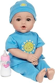 Adora NurtureTime Interactive Baby Doll, Clothes, & Accessories Set - Blue Boy