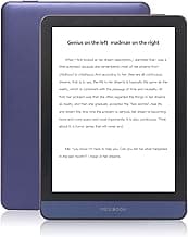 Meebook E-Reader M6 with Leather Cover | 6' Eink Carta Screen 300PPI | Adjustable Smart Light | Android 11 | Ouad Core Processor | Audio Books|Support Google Play Store | 3GB+32GB image