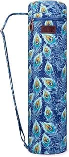 Yoga Mat Bag,Full-zip Exercise Yoga Mat Carrier Bag - Double Storage Pocket,Easy Access Zipper, Adjustable Shoulder Strap and Handle,Fits Most Mats image