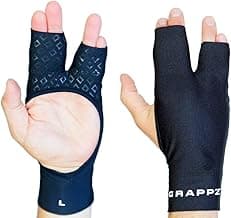 Multi-use Finger Support Athletic Gloves - Mallet Finger Splint - Hand Brace For Arthritis Pain and protection- Prevent Unnecessary Injuries - Finger Braces Joint Stabilizer - (Black, Unisex) image