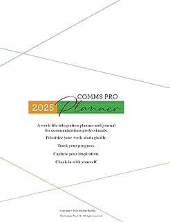 2025 Comms Pro Planner
