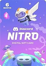 Discord Nitro 6-Month Subscription Gift Card [Digital Code] image