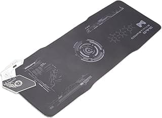 RGB Mouse Pad, Extened Large Gaming LED Mouse Pad with 15W Charging, 14 Colors Led Light RGB PC Gaming Desk Mat for Gaming, Desks, PC, Office image