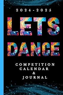 "Let Dance" Competition Planner & Journal: The Ultimate Guide to Dance Readiness image