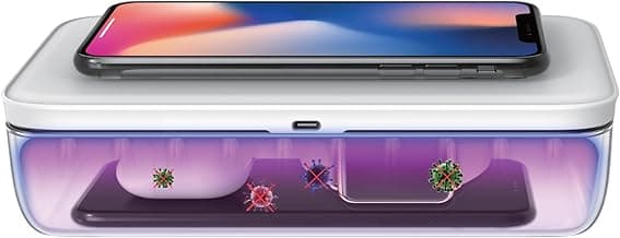 UV Sanitizer Box – Cleanse Crate UV Sanitizer for Smartphones and More | Large Capacity | Fast Disinfection |