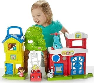 Little People Toddler Toy Animal Rescue Playset with Lights Sounds Figures & Vehicles for Pretend Play Kids Ages 1+ Years​ (Amazon Exclusive) image