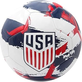 Icon Sports Official Licensed U.S. Soccer Federation Size 5 Offical Regulation Sized Soccer Ball image