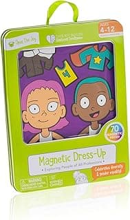 Open The Joy Magnetic Dress-up Playset for Kids - Mix and Match Magnetic Outfits, Accessories, and Characters - Ages 4 and Up image