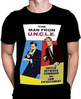 The Man from Uncle - Classic 60's spy Action TV Show Merchandise T-Shirt image