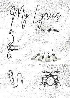 My Lyrics Songbook: Personal Lyrics Journal image
