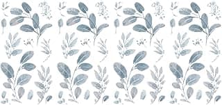 RoomMates RMK5154SCS Dancing Leaves Peel and Stick Wall Decals , Blue