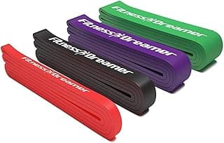 Resistance Bands, Exercise Loop Bands and Workout Bands, Fitness Bands for Training or Physical Therapy-Improve Mobility and Strength image