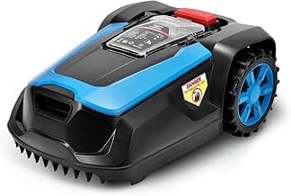 Winado Robotic Lawn Mower, 20V 4.0Ah Automatic Robot Lawn Mower with APP Control, Self-Charging, Bluetooth/Wi-Fi Connect,Boundary Wire, Mows Up to 0.25 Acre/ 10000 Sq.Ft image