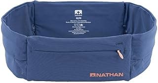 Nathan Running Belt – The Zipster Lite – Waist Pack with 2 Zippers. Bounce Free Pouch/Lightweight/Runners Fanny Pack. Fits All iPhones, Android, Samsung. for Men and Women. image