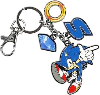 Bioworld Sonic The Hedgehog Multicharm 1.88" Keychain image
